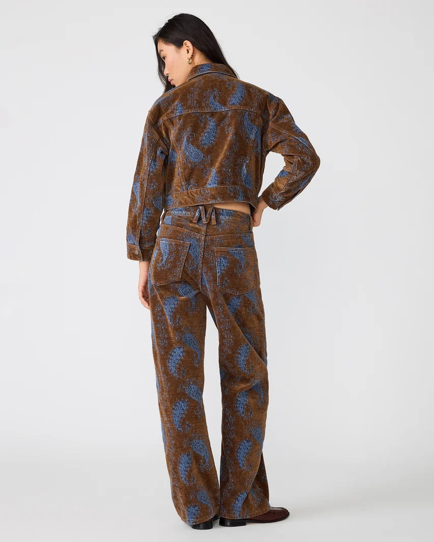 Dove Flocked Jacket