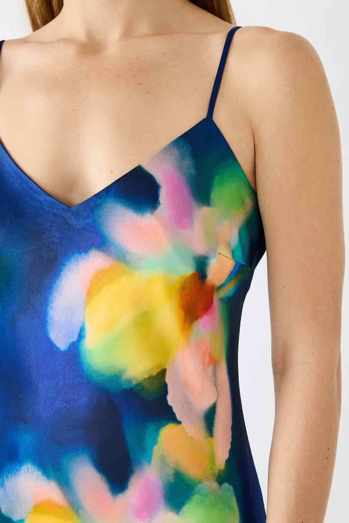 Atara Satin Maxi Dress