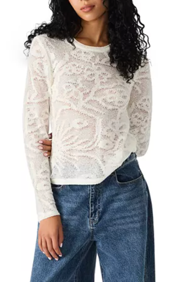 Megann Crew Neck Top