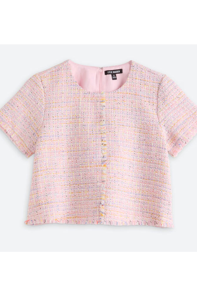 Addie Tweed Top