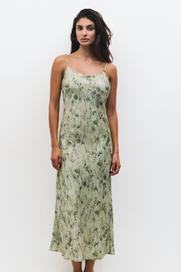 Alisha Textured Midi Dress