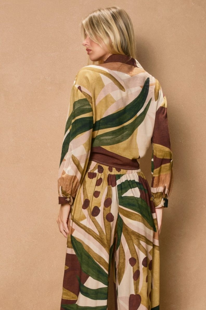 Coconut Grove Front Knot Top