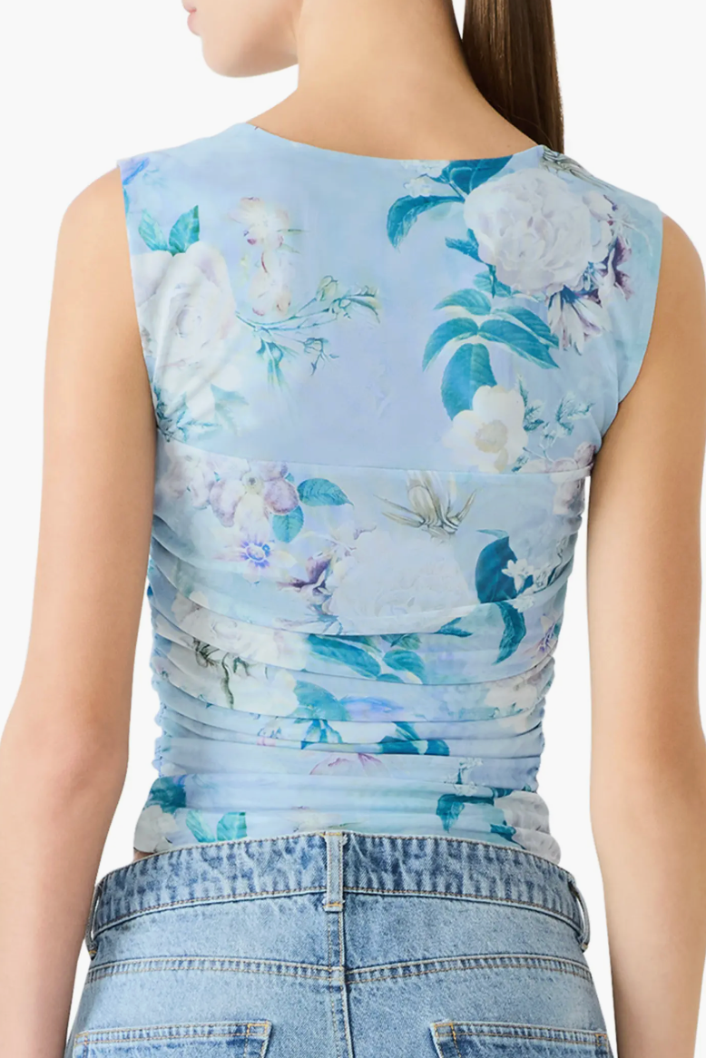 Rorry Square Neck Top - Floral