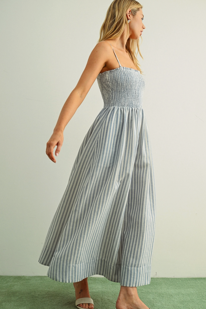 Karli Smocked Top Maxi Dress