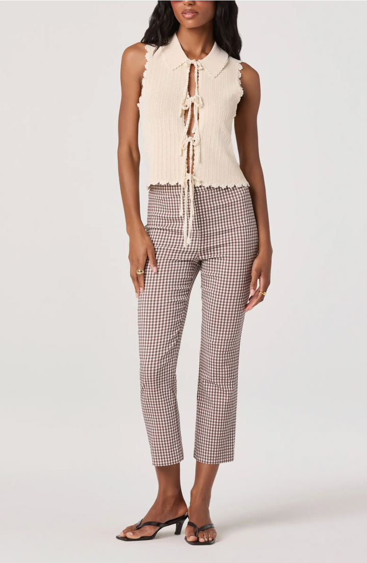 Alma Gingham Pants