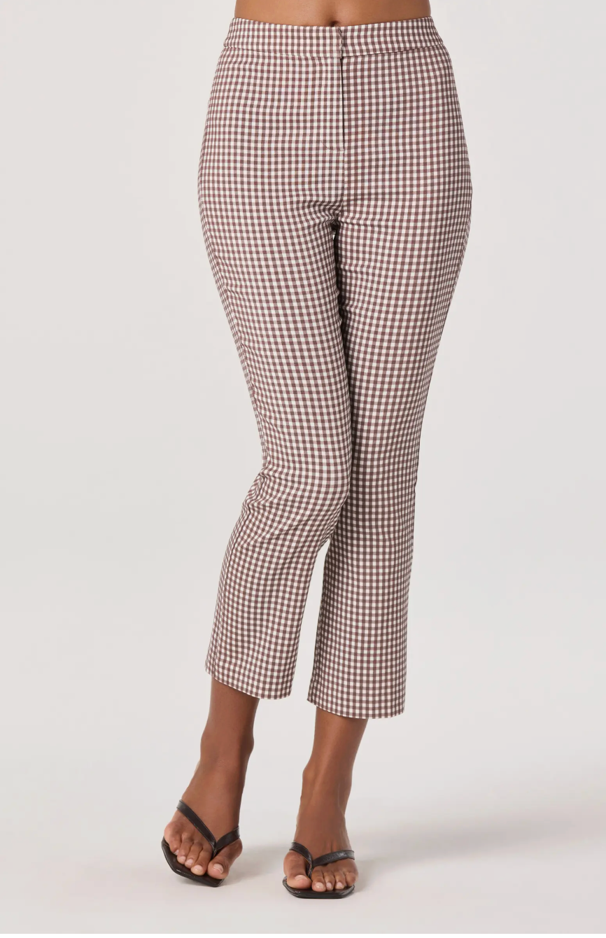 Alma Gingham Pants