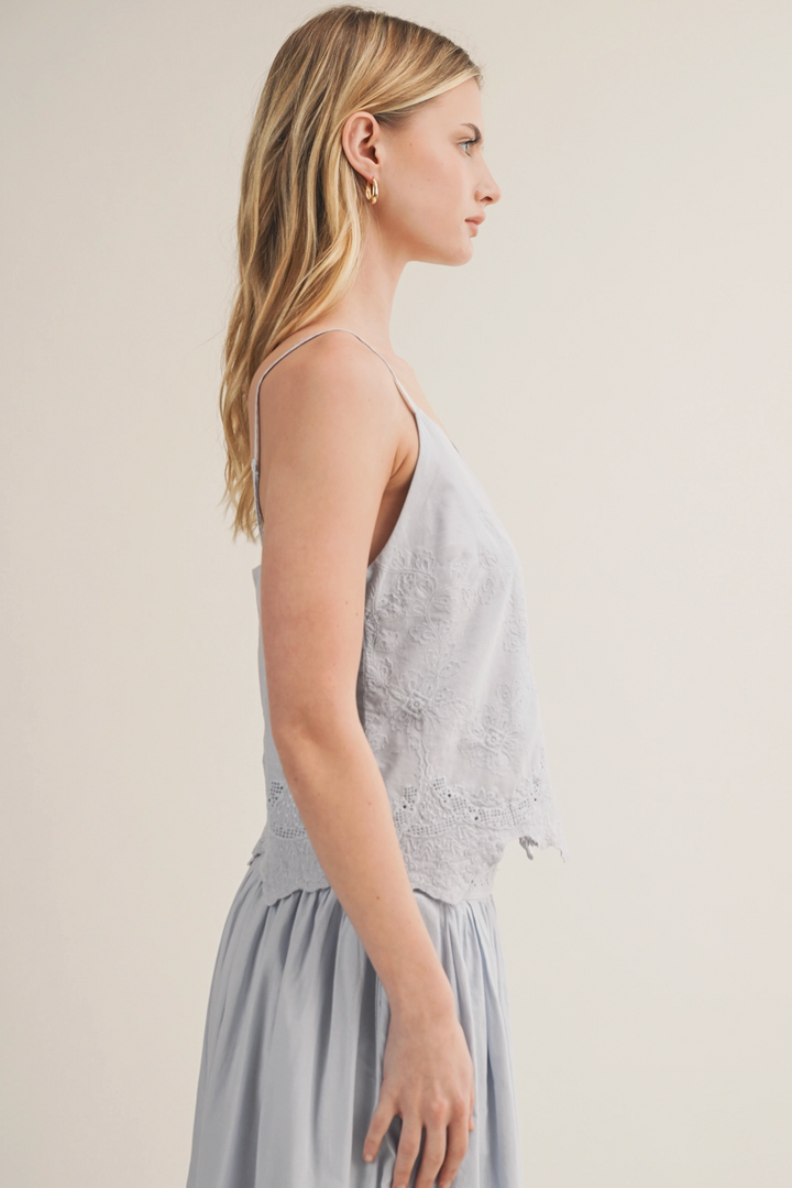 Ciara Embroidered Tank