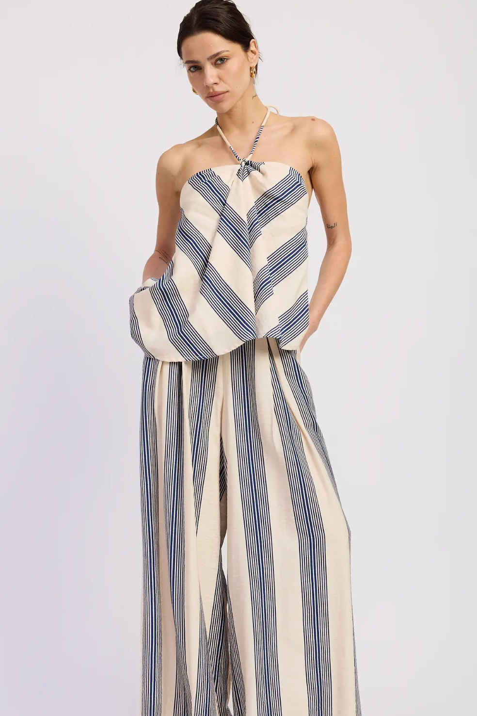 Maggie Sleeveless Halter Tank
