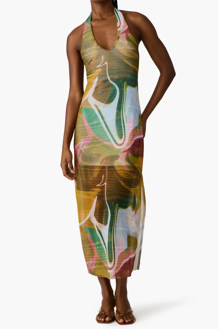 Jaslyn Halter Dress