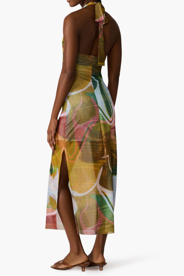Jaslyn Halter Dress
