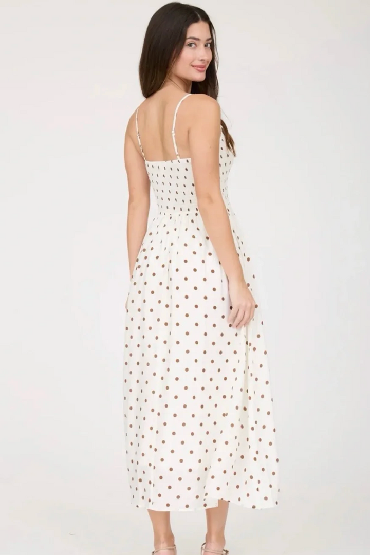 Emily Polka Dot Midi Dress