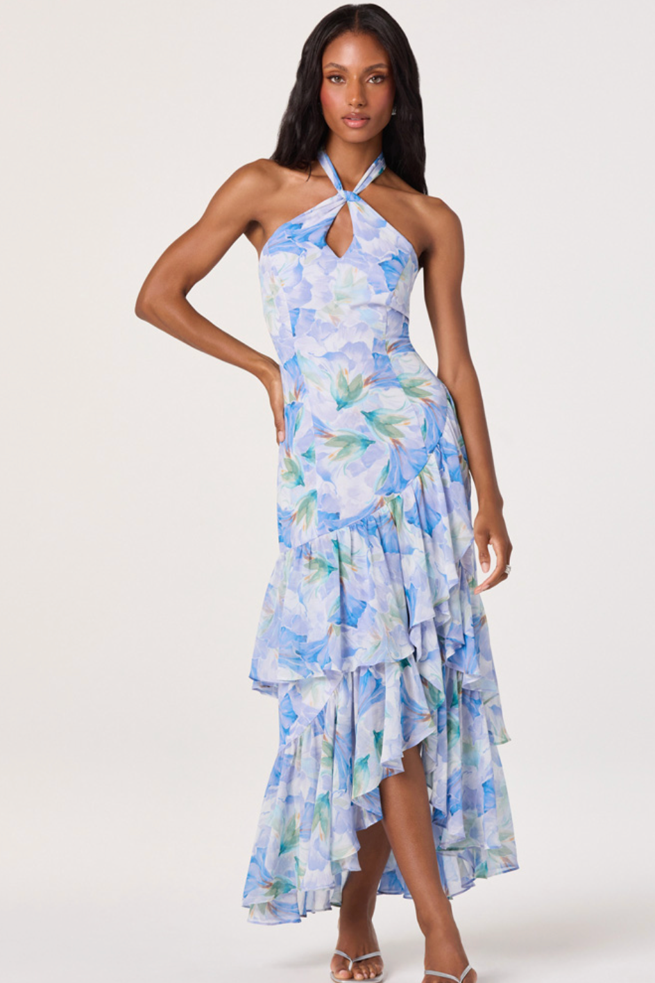 Bethina Floral Ruffle Dress