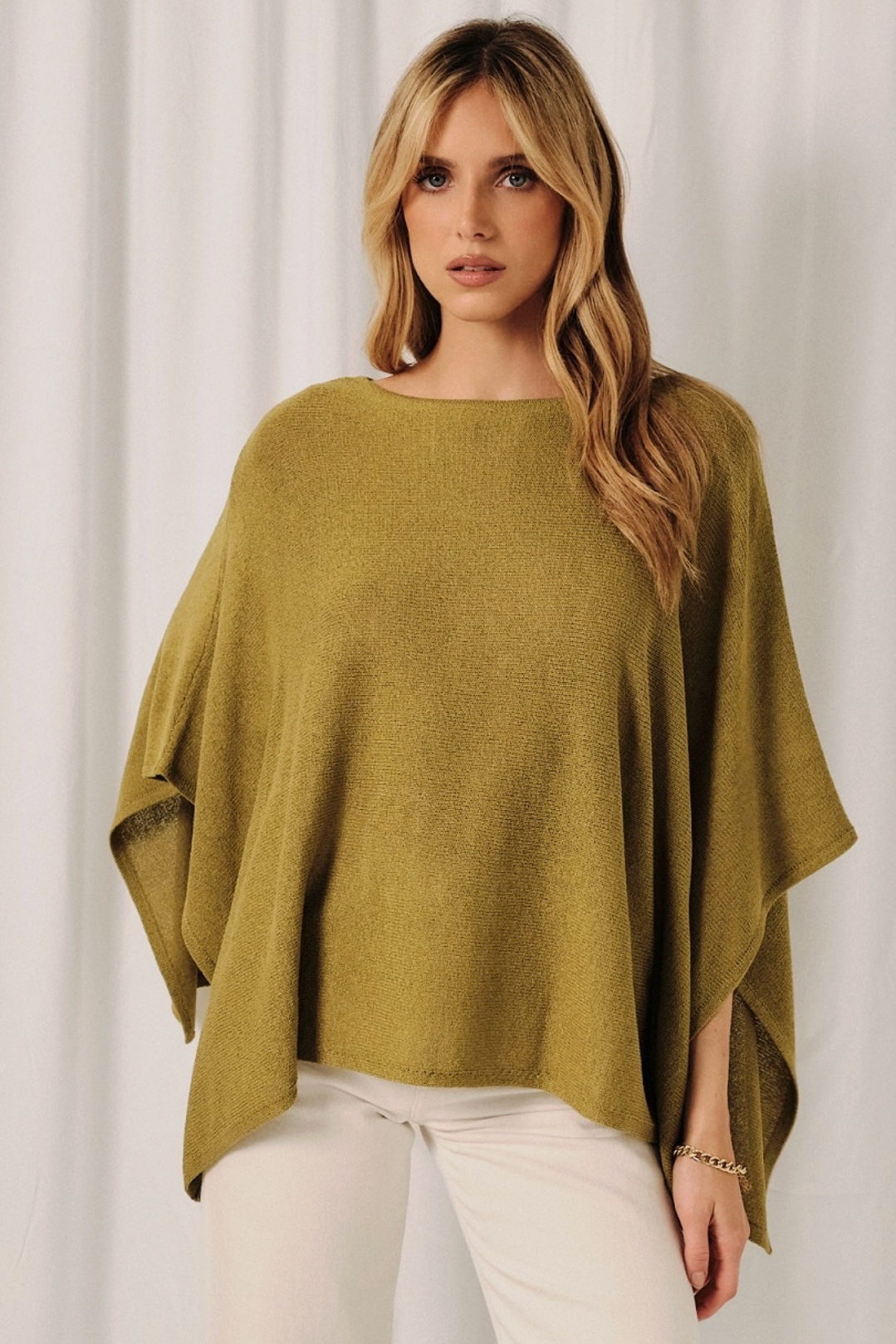 Kelly Knit Poncho