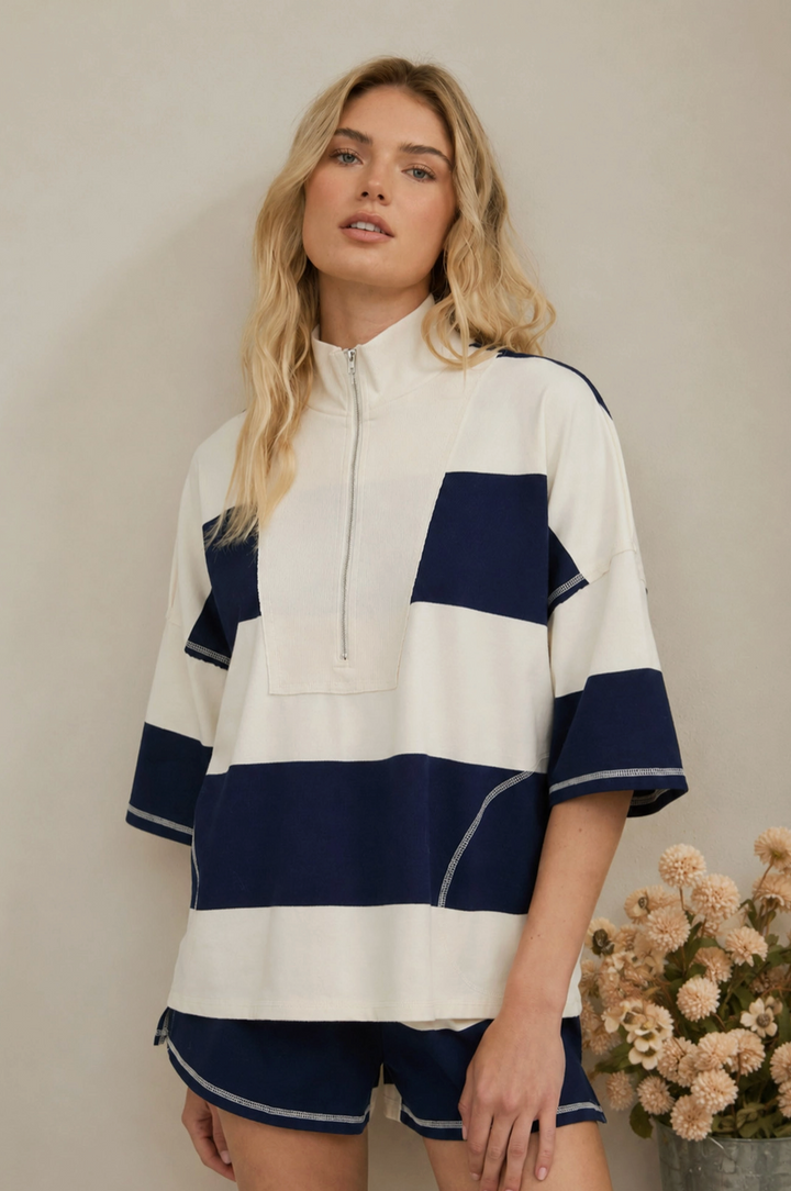 Lenny Half Zip Top