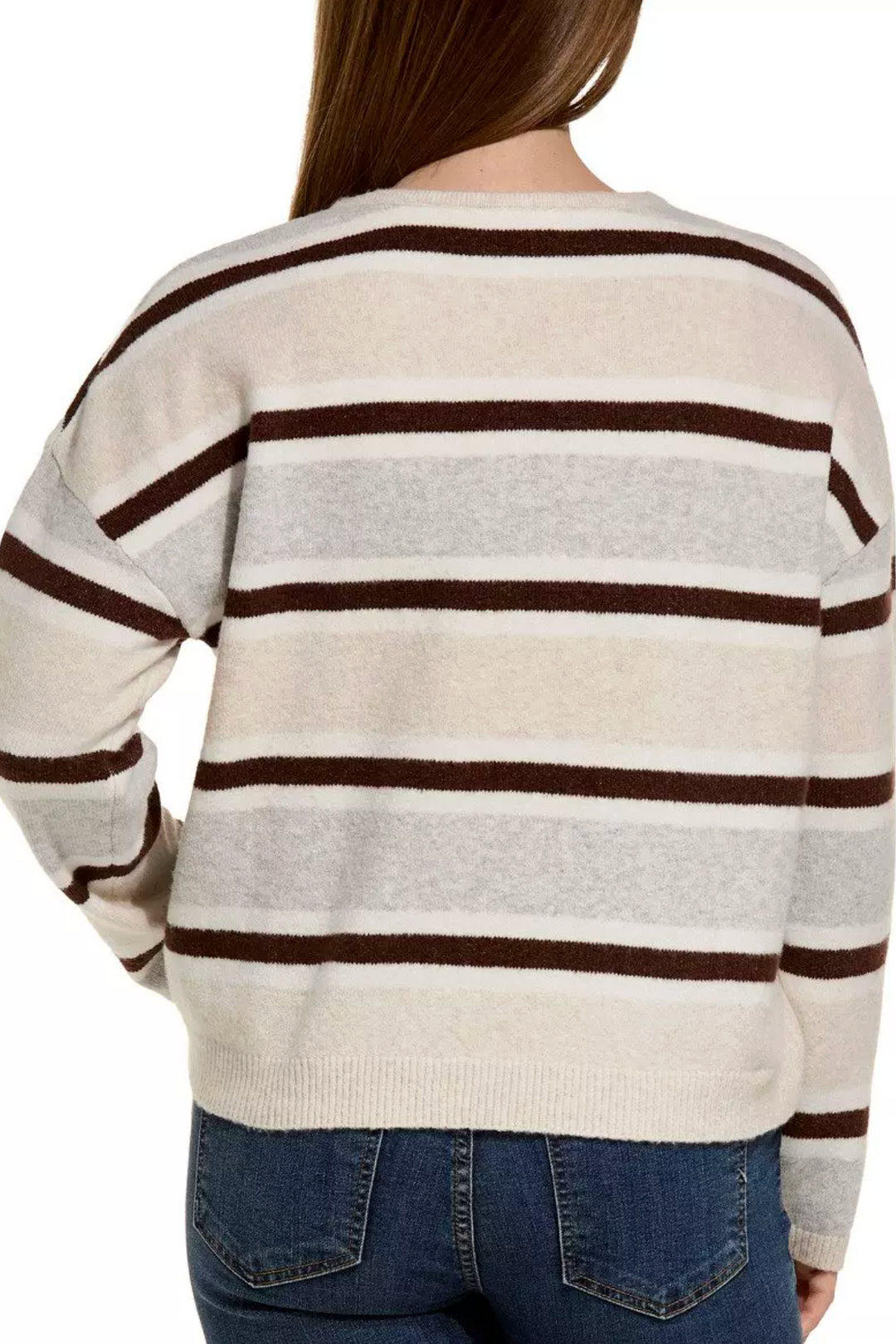 June Striped Cardigan