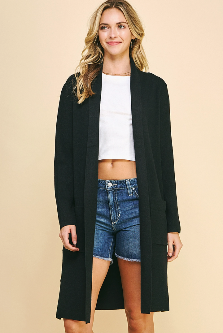 Steph Open Knitted Cardigan