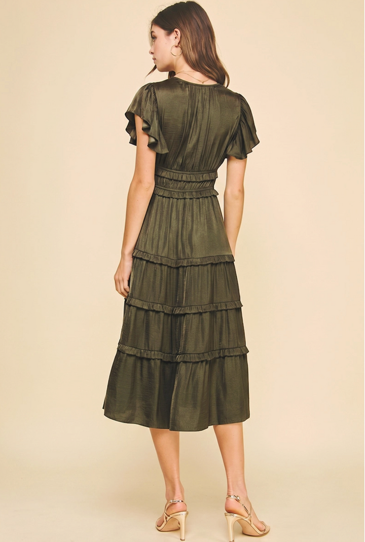 Lainey Tiered Midi Dress