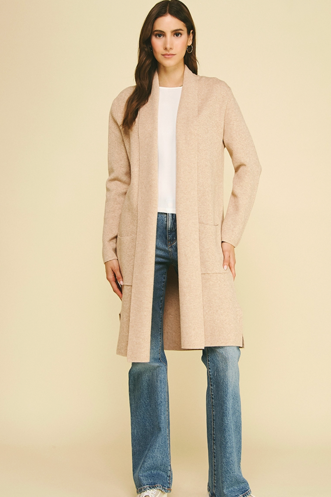 Steph Open Knitted Cardigan