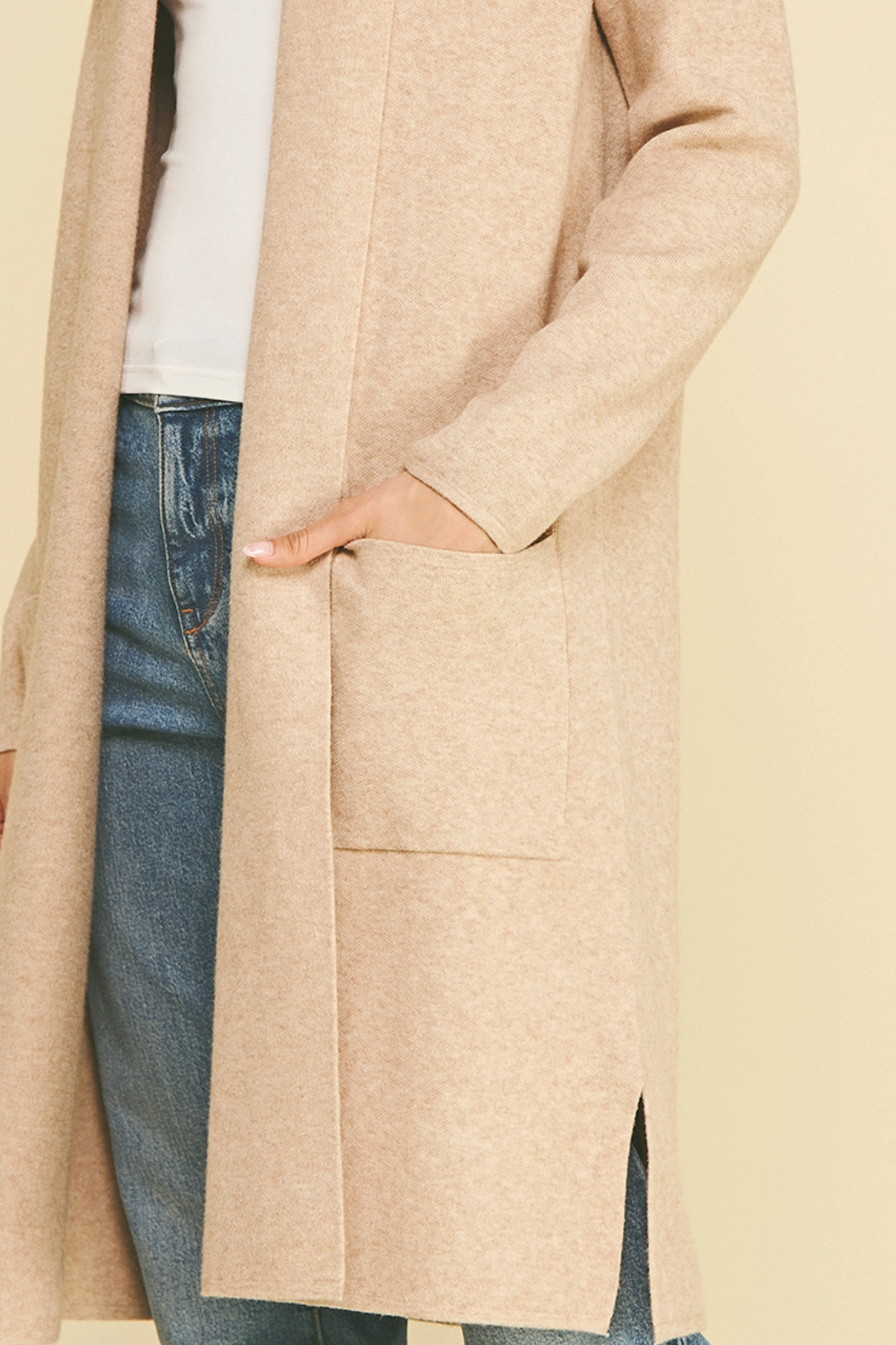 Steph Open Knitted Cardigan