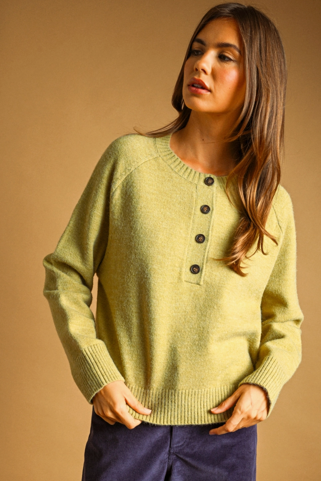 Nina Button Up Sweater