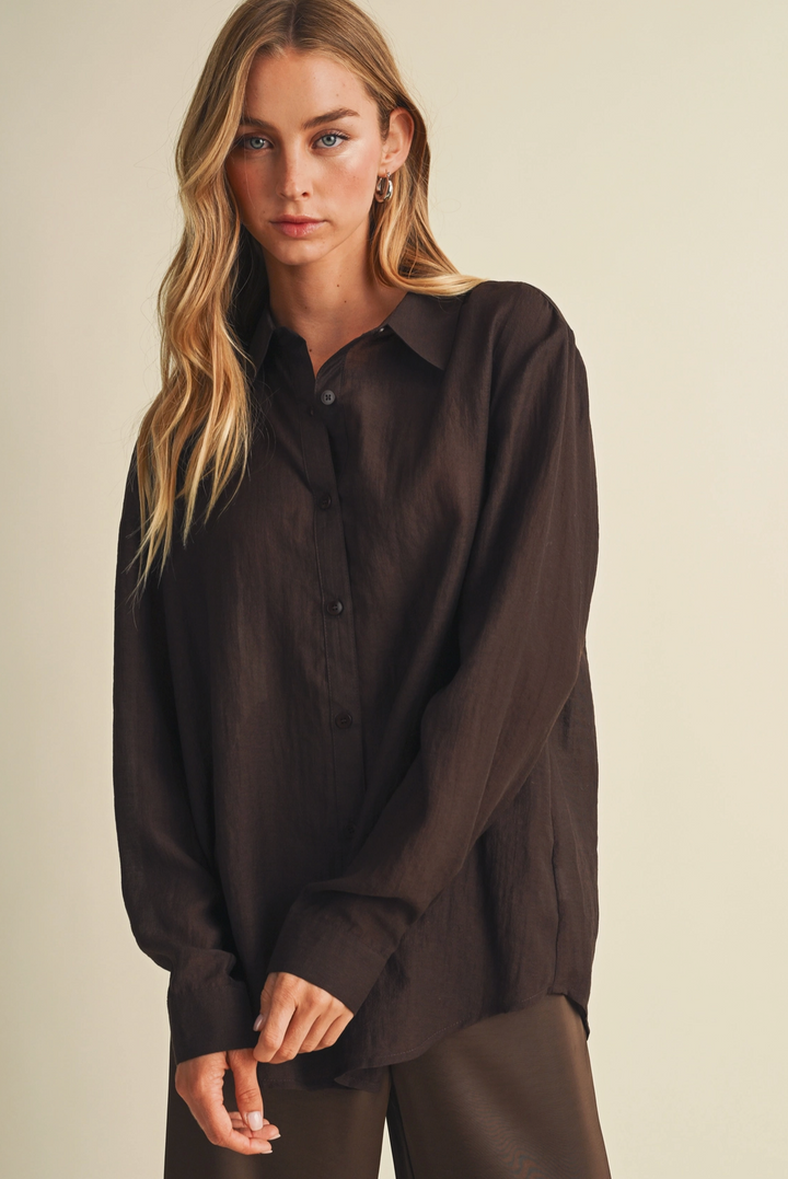 Nora Crinkle Weave Blouse