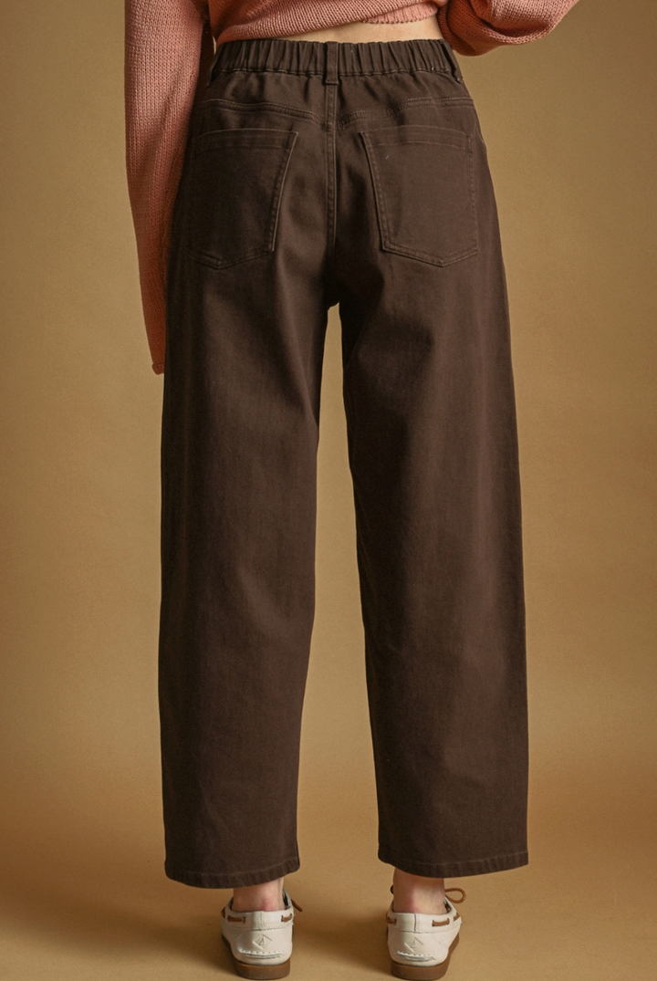 Penny Elastic Band Pants