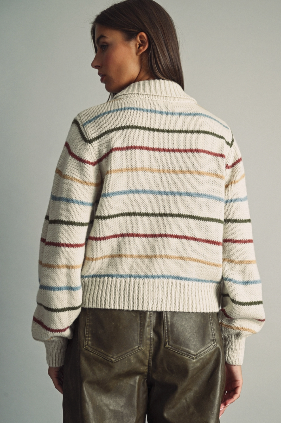 Bella Striped Cardigan