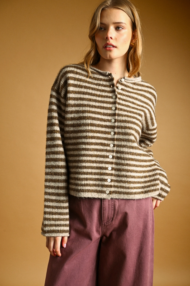 Zara Striped Cardigan