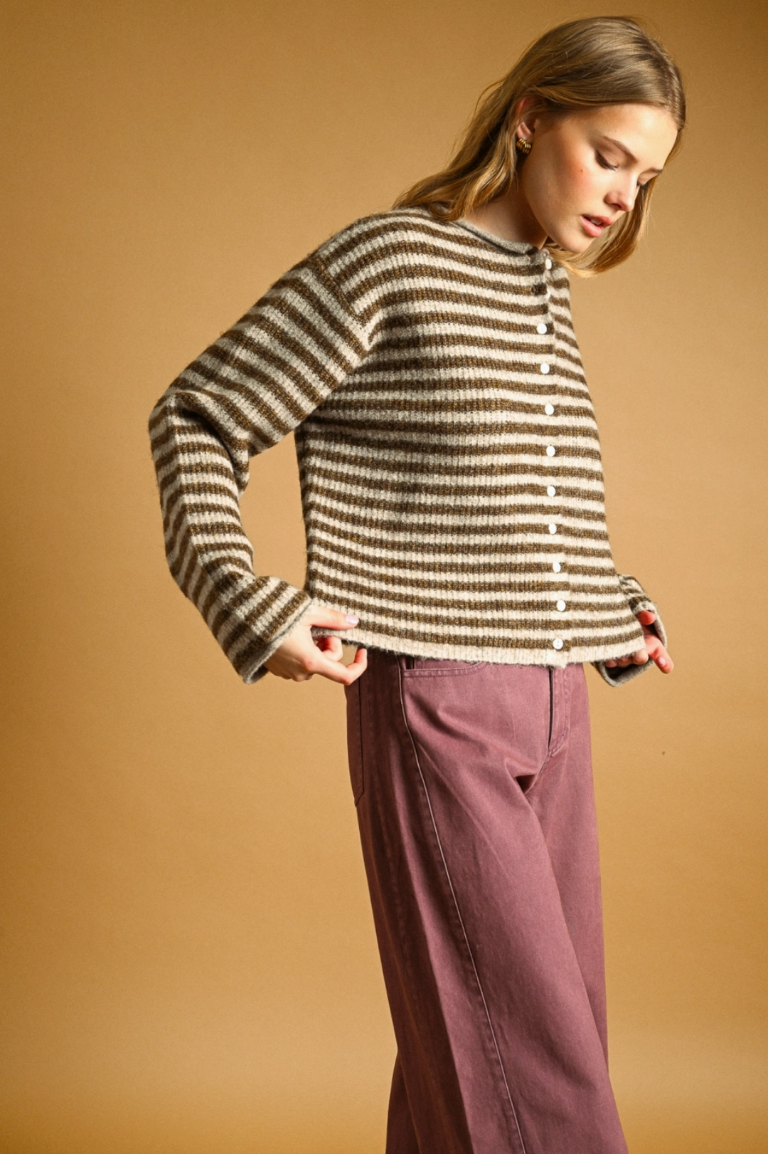 Zara Striped Cardigan