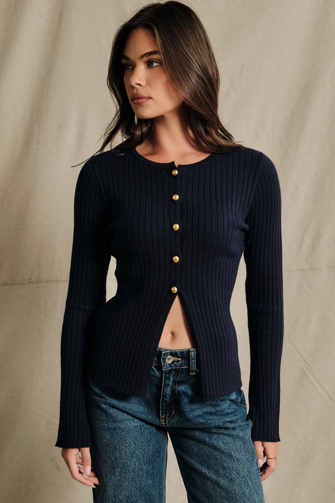 Jessel Split Hem Sweater