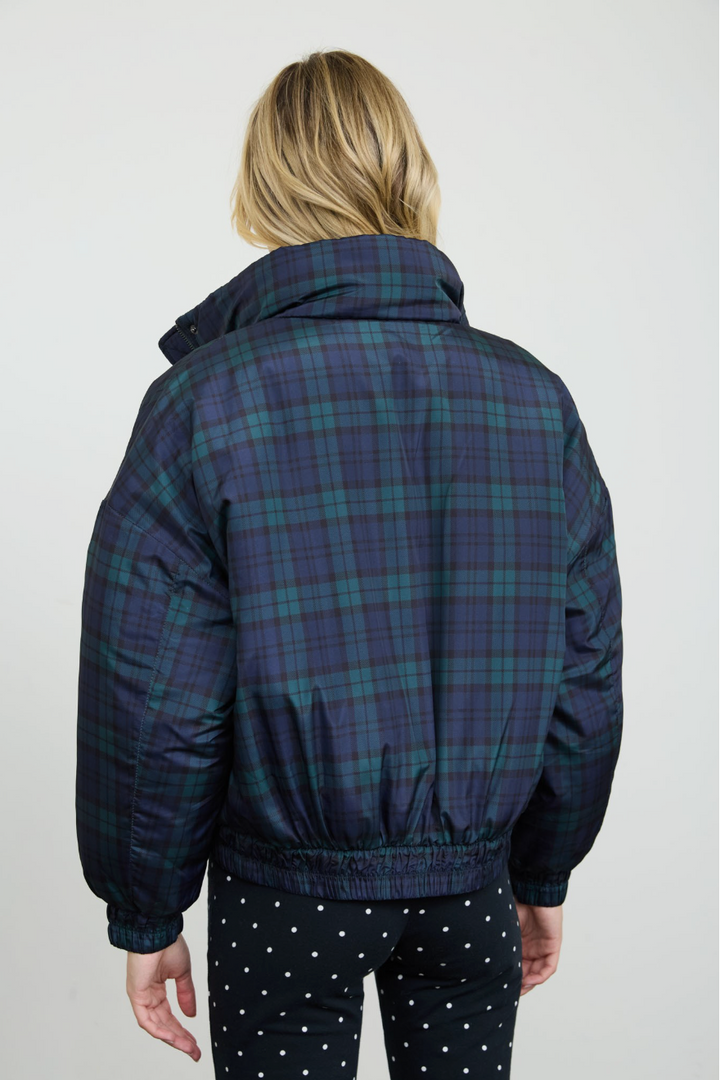 Belle Plaid Puffer Jacket