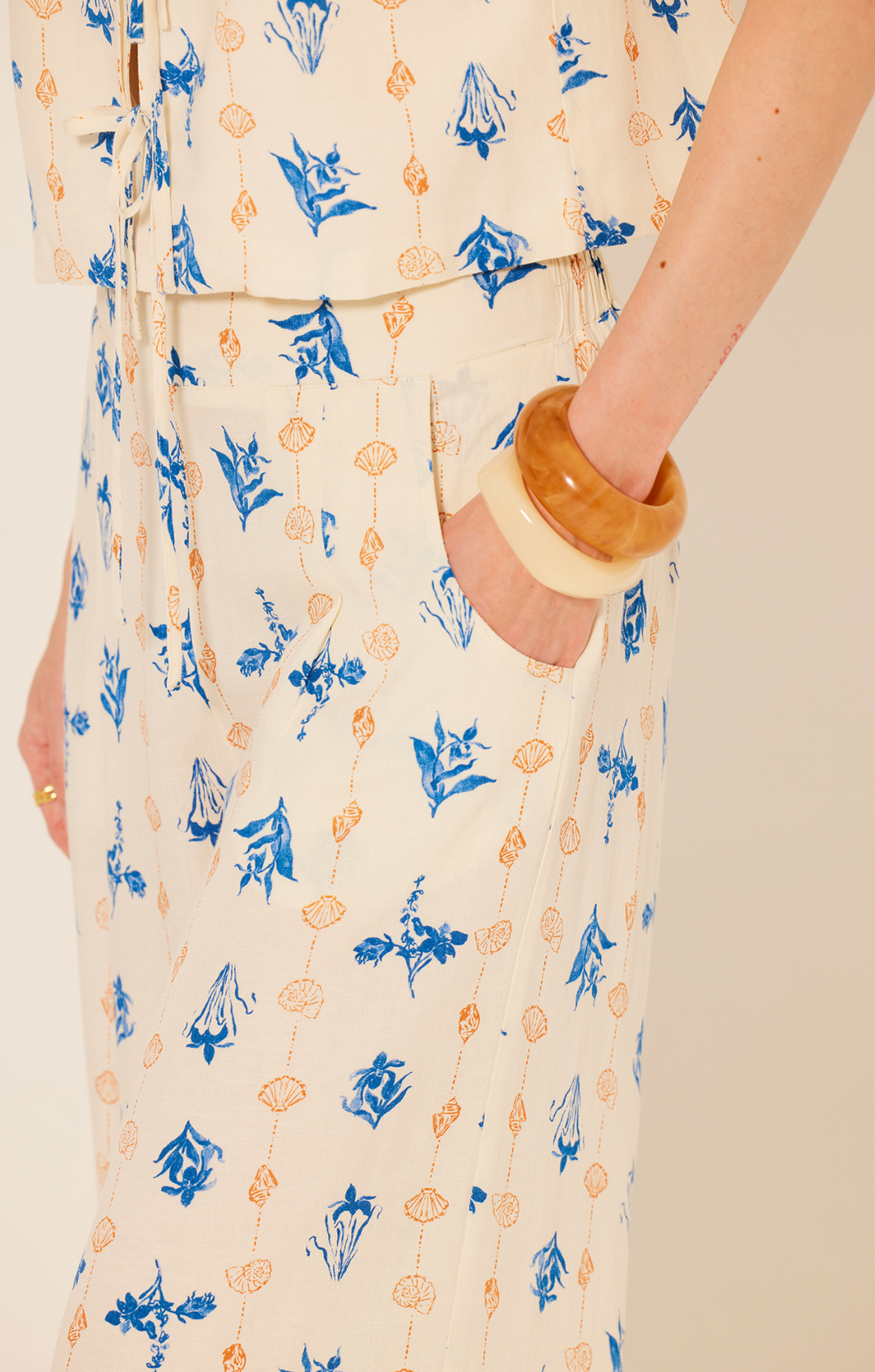 Valerie Sea Pull On Pants