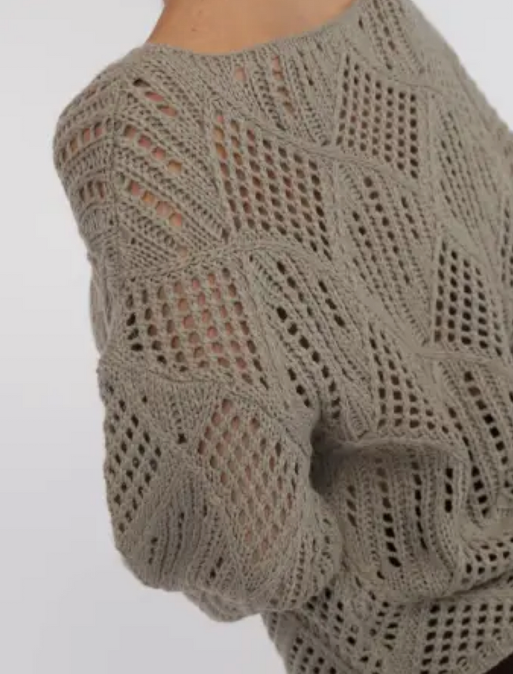 Jaida Open Knit Sweater