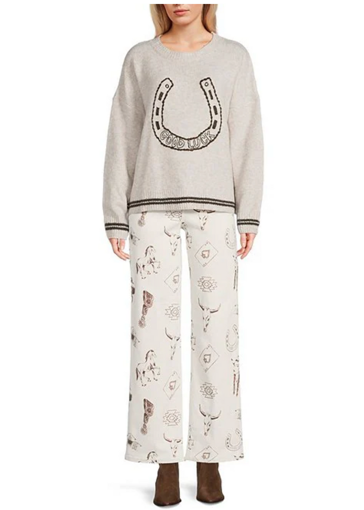 Luck Horseshoe Sweater