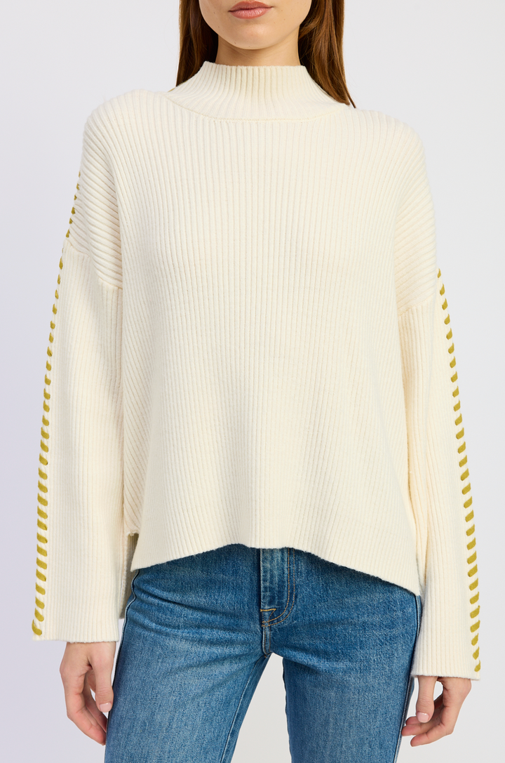 Rosalie Whip Stitch Sweater