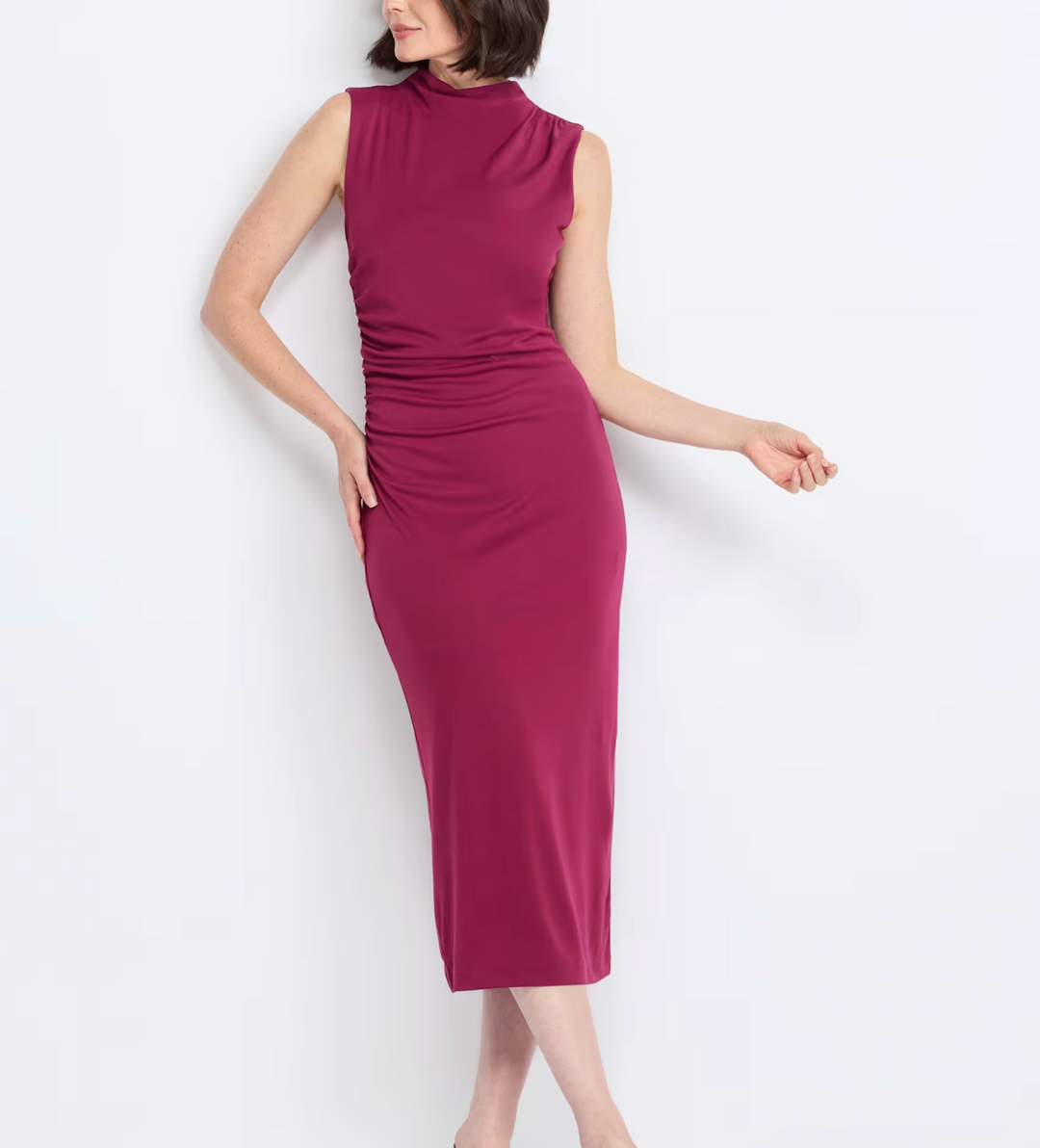 Mo Mock Neck Dress