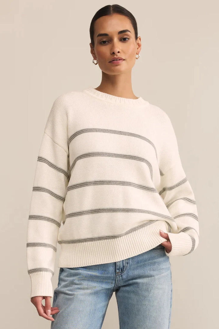 Boyfriend Striped Sweater