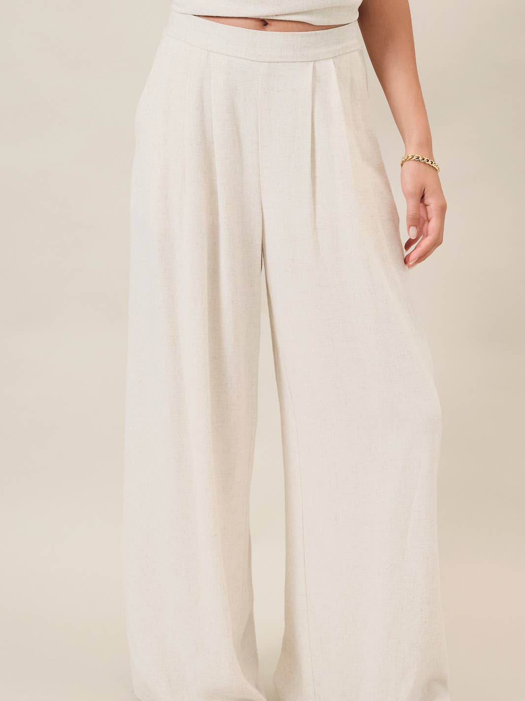 Sunday Wide Leg Linen Pants