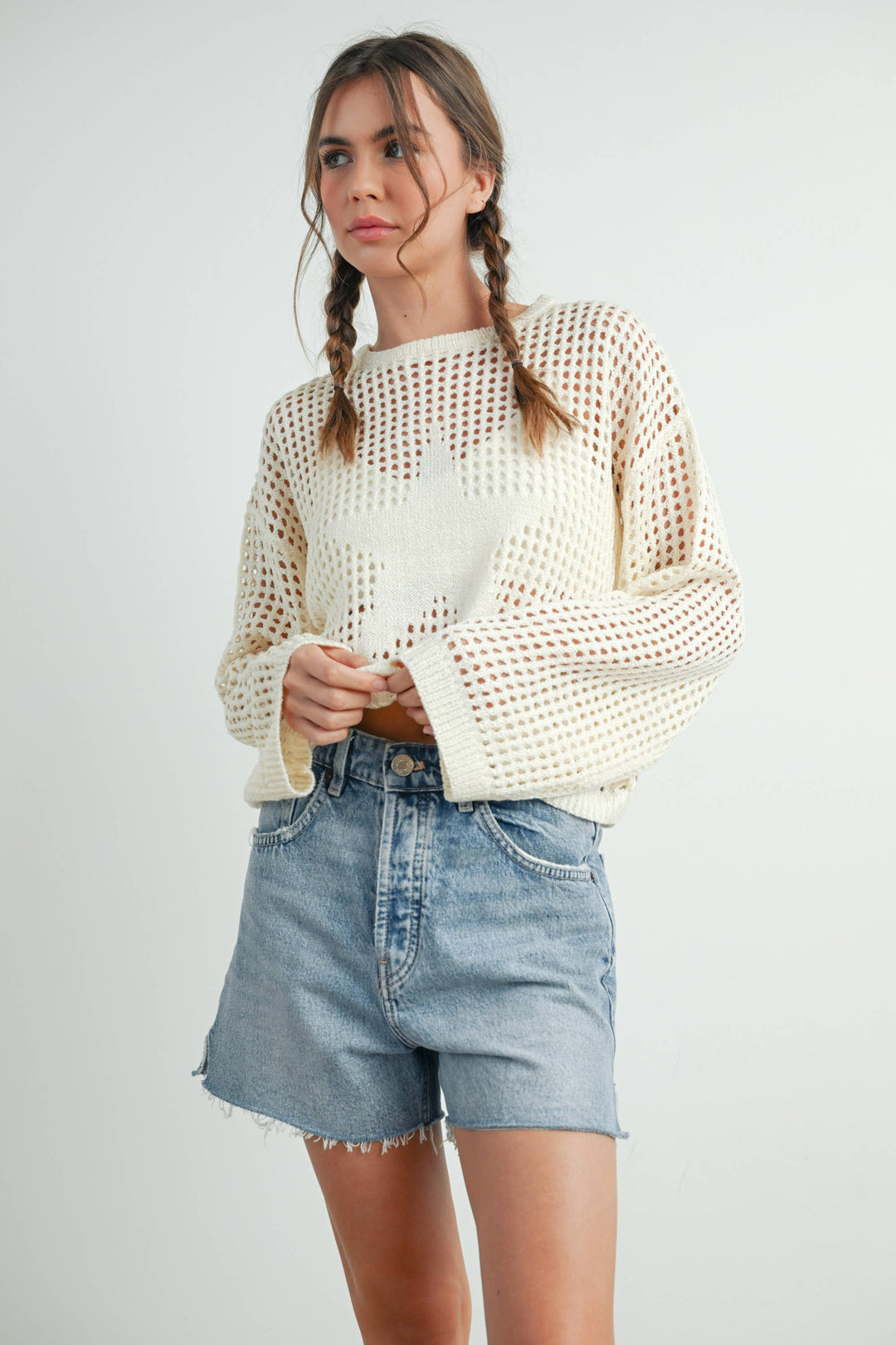 Starlight Crochet Sweater
