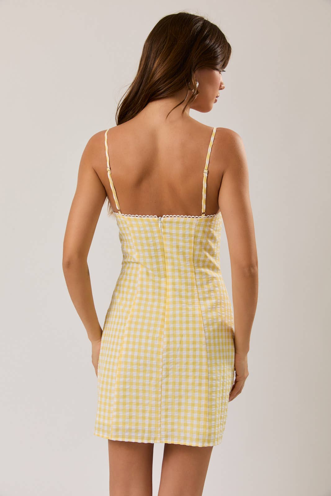 Bette Gingham Mini Dress