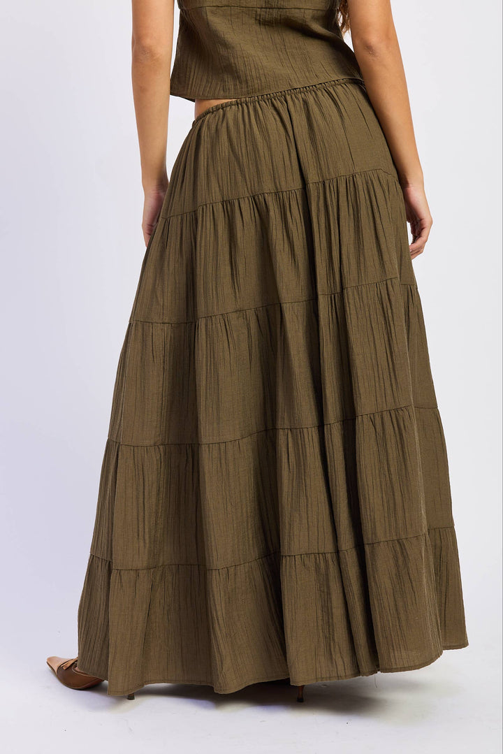 Charlotte Tiered Maxi Skirt