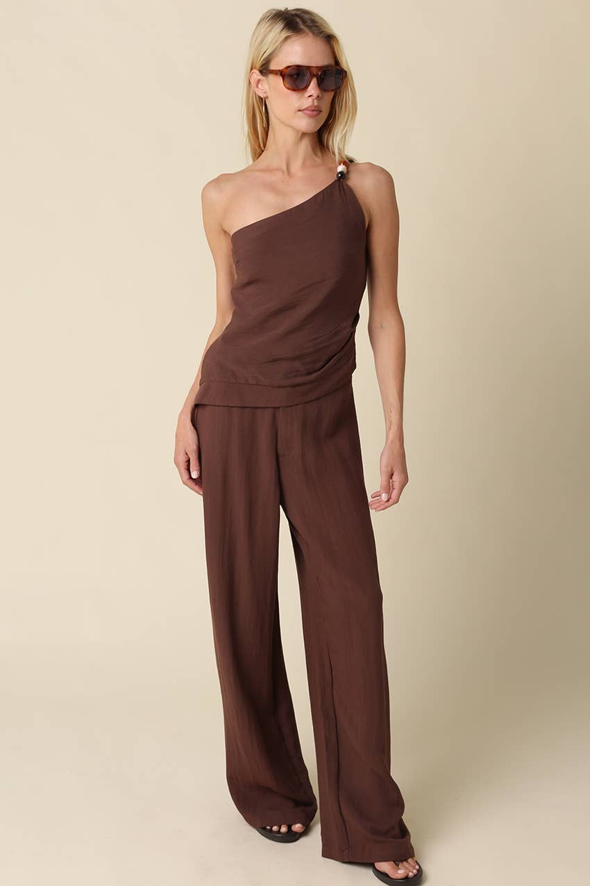 Paulette One-Shoulder Top