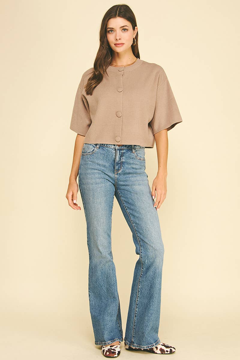 Tiffany Crop Sweater