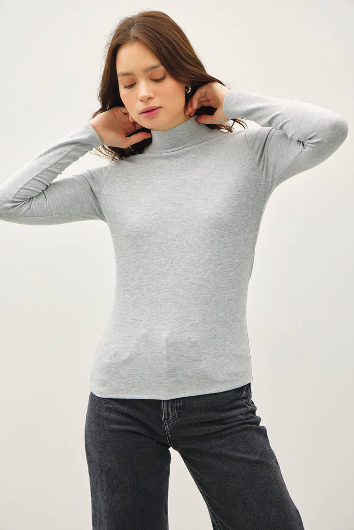 Rosie Turtle Neck Knit Top