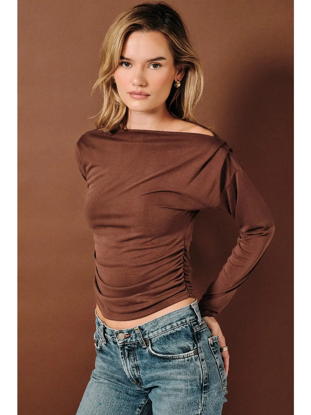 Minka Boat Neck Top