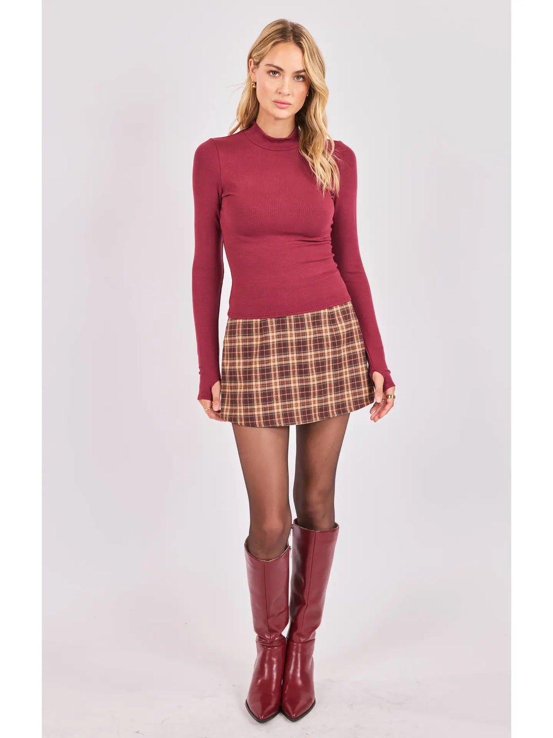 Ronan Turtleneck Knit Top
