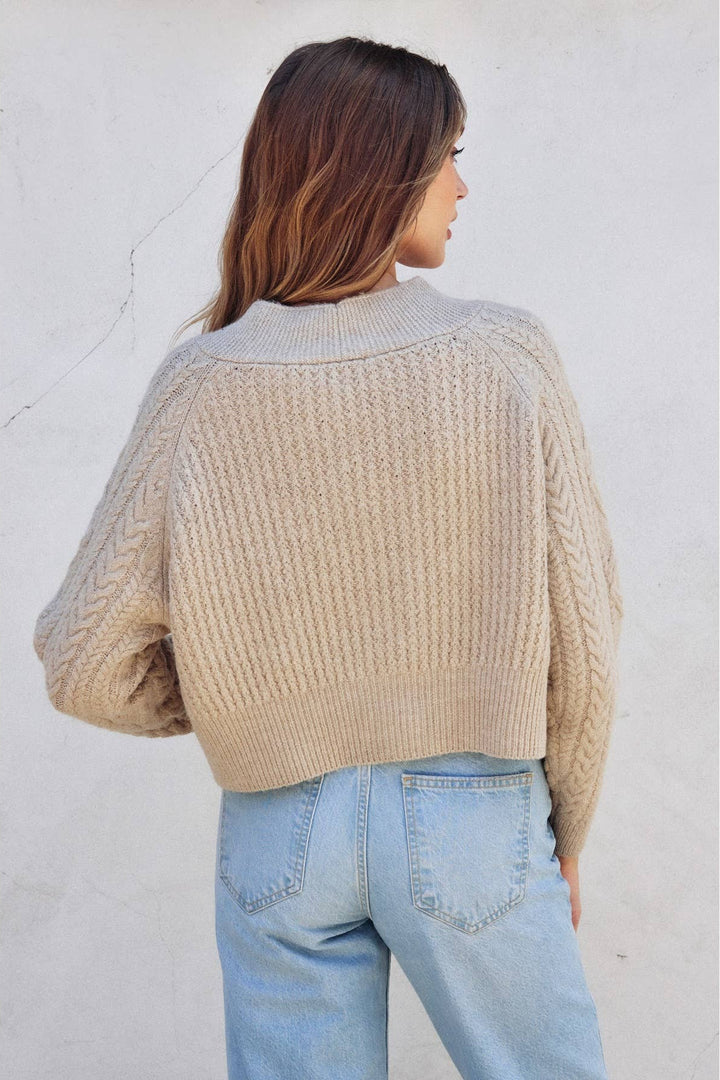 Cabin Cable Knit Cardigan