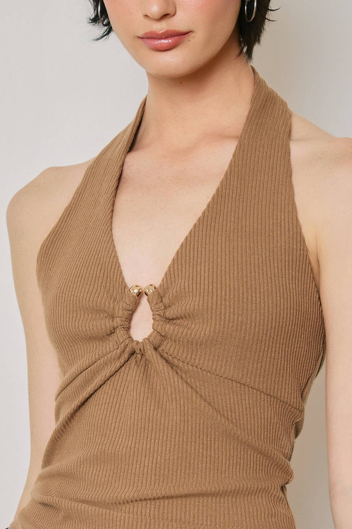 Helios Gold Detail Top