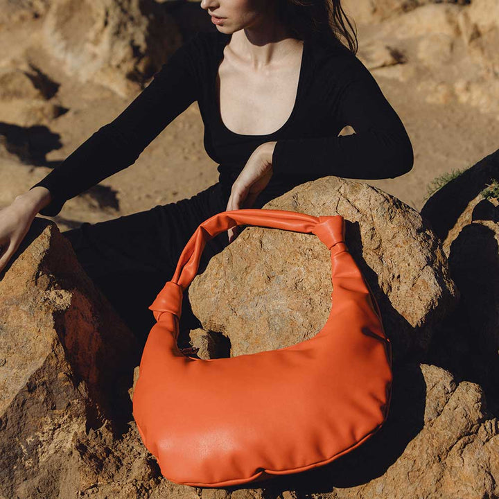 Stella Vermillion XL Recycled Vegan Shoulder Bag