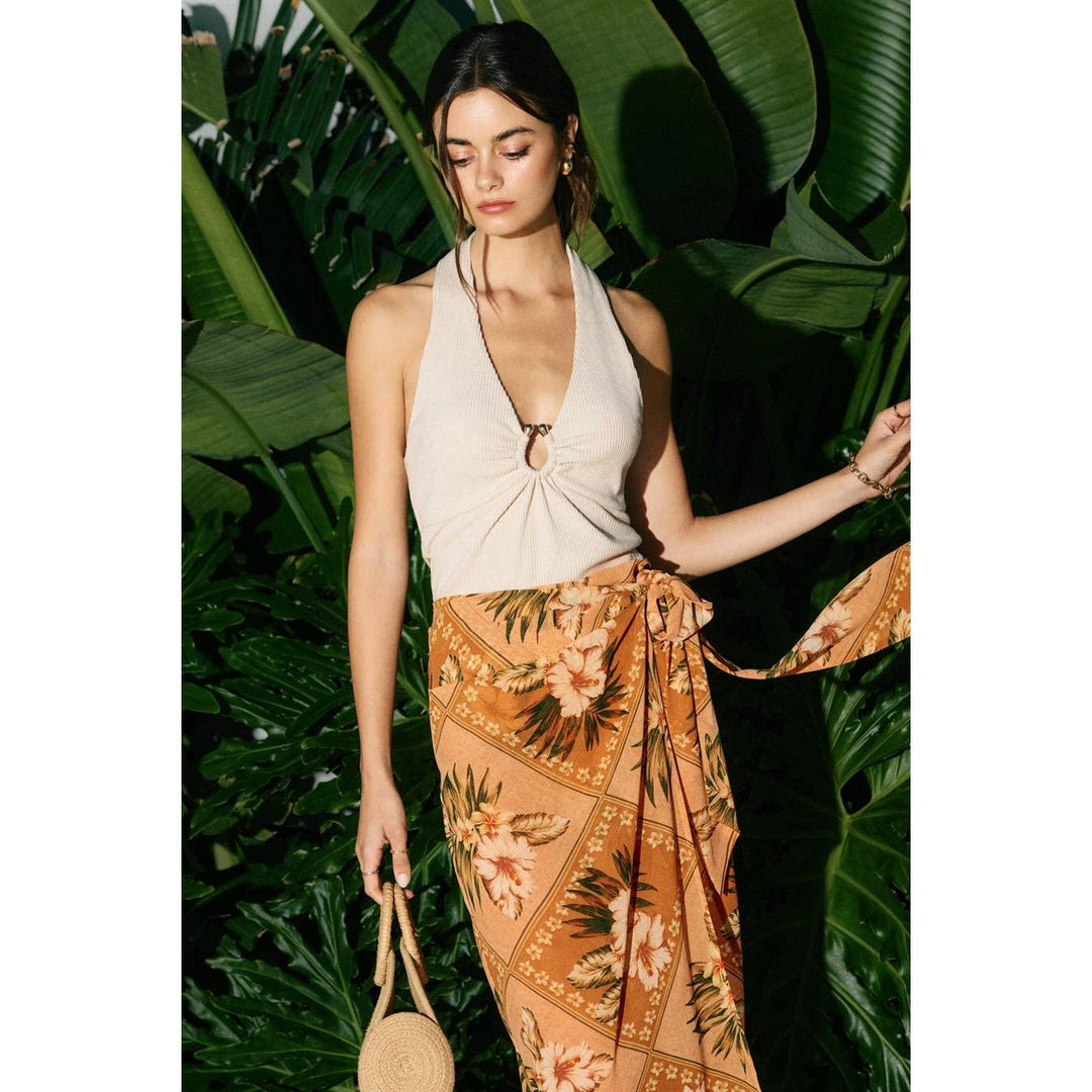 Helios Gold Detail Top